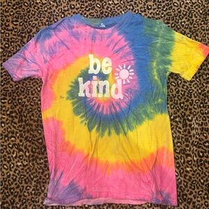 Be Kind Tie-Dye womens t Shirt
